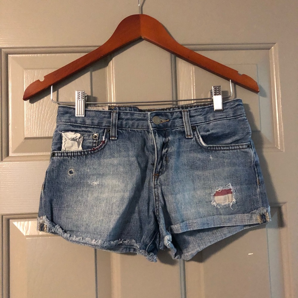 Girls Polo Ralph Lauren Jean Shorts